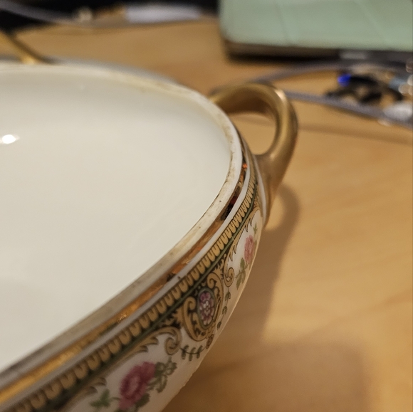 Vintage Michelaud Limoges Made in France 13 inch lidded serving dish - Picture 13 of 13